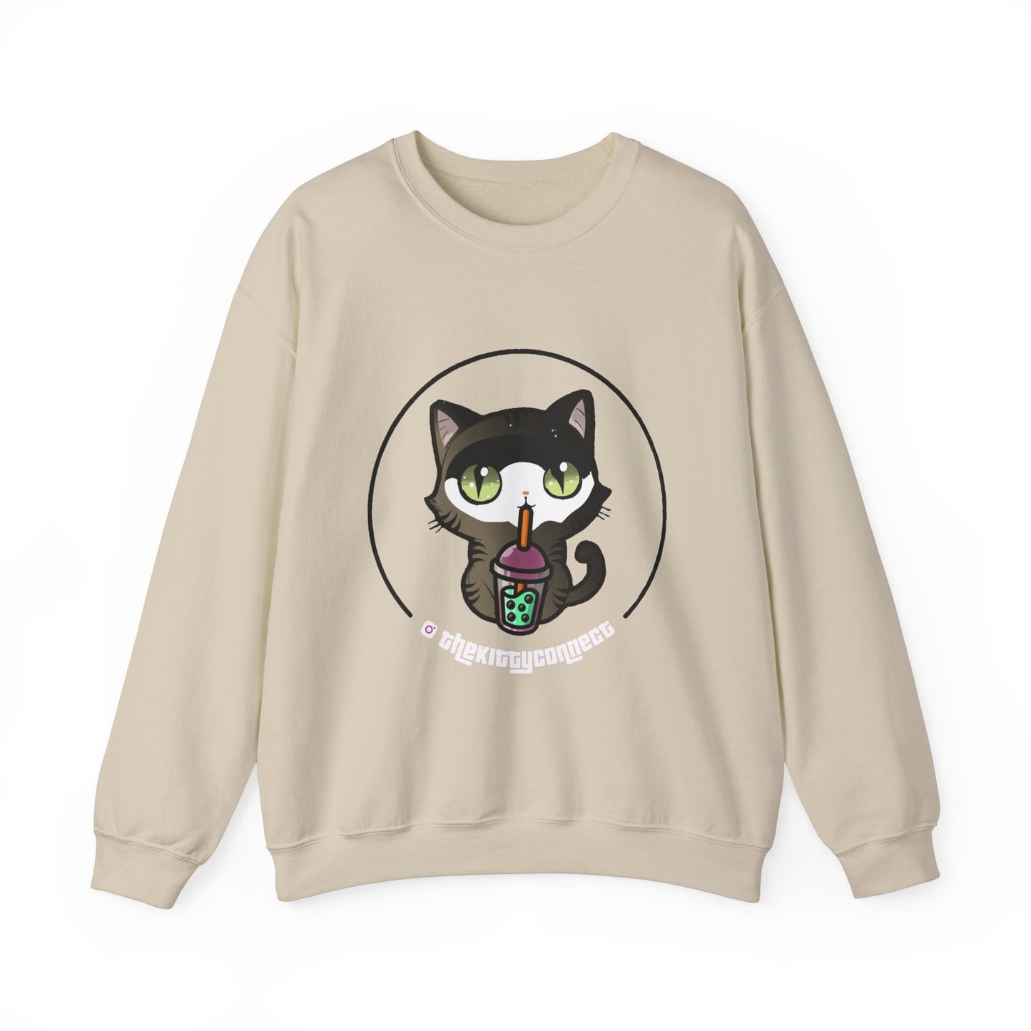 Kitty Bobba Tea Sweatshirt The Kitty Connect