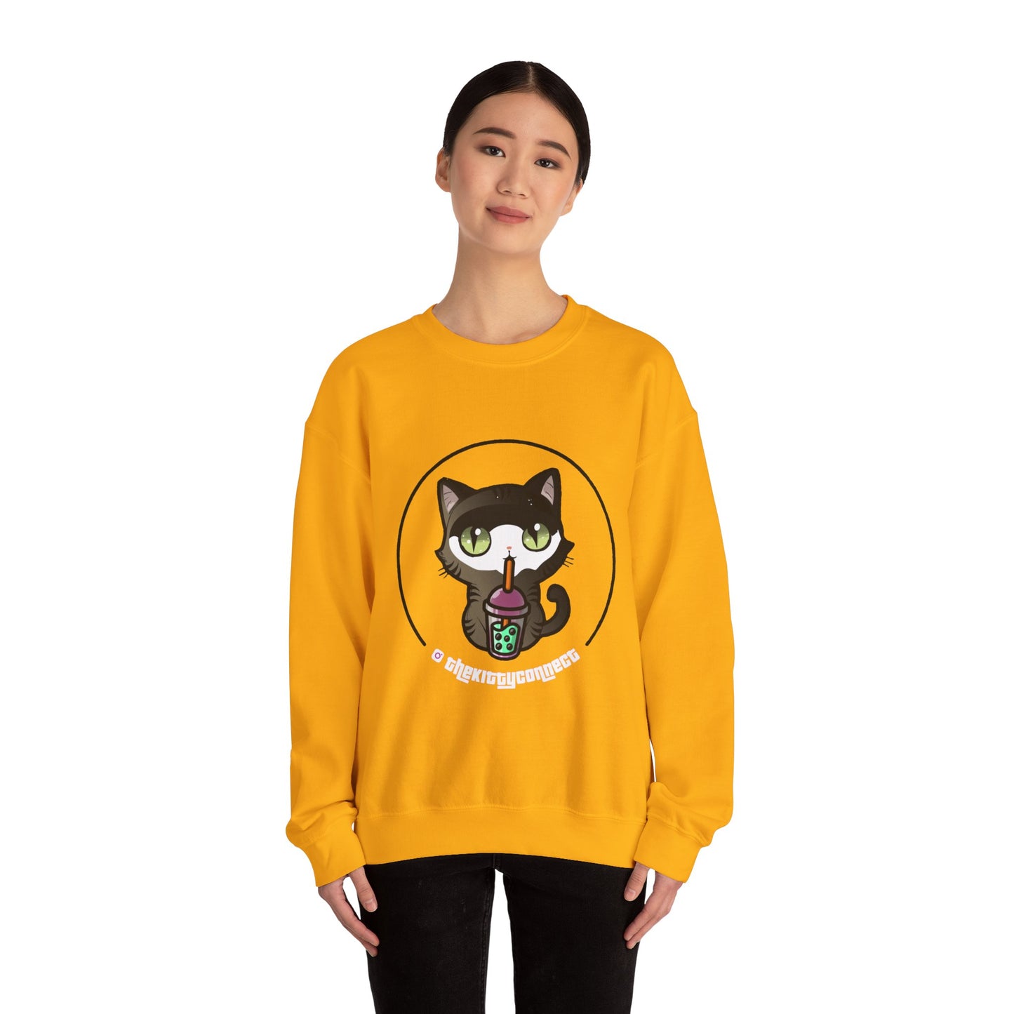 Kitty Bobba Tea Sweatshirt The Kitty Connect