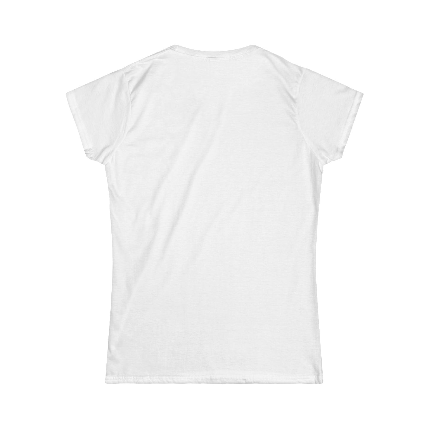 T-Shirt Women's Softstyle Cute Cat Quote for Cat Lovers Pawsitively Fabulous