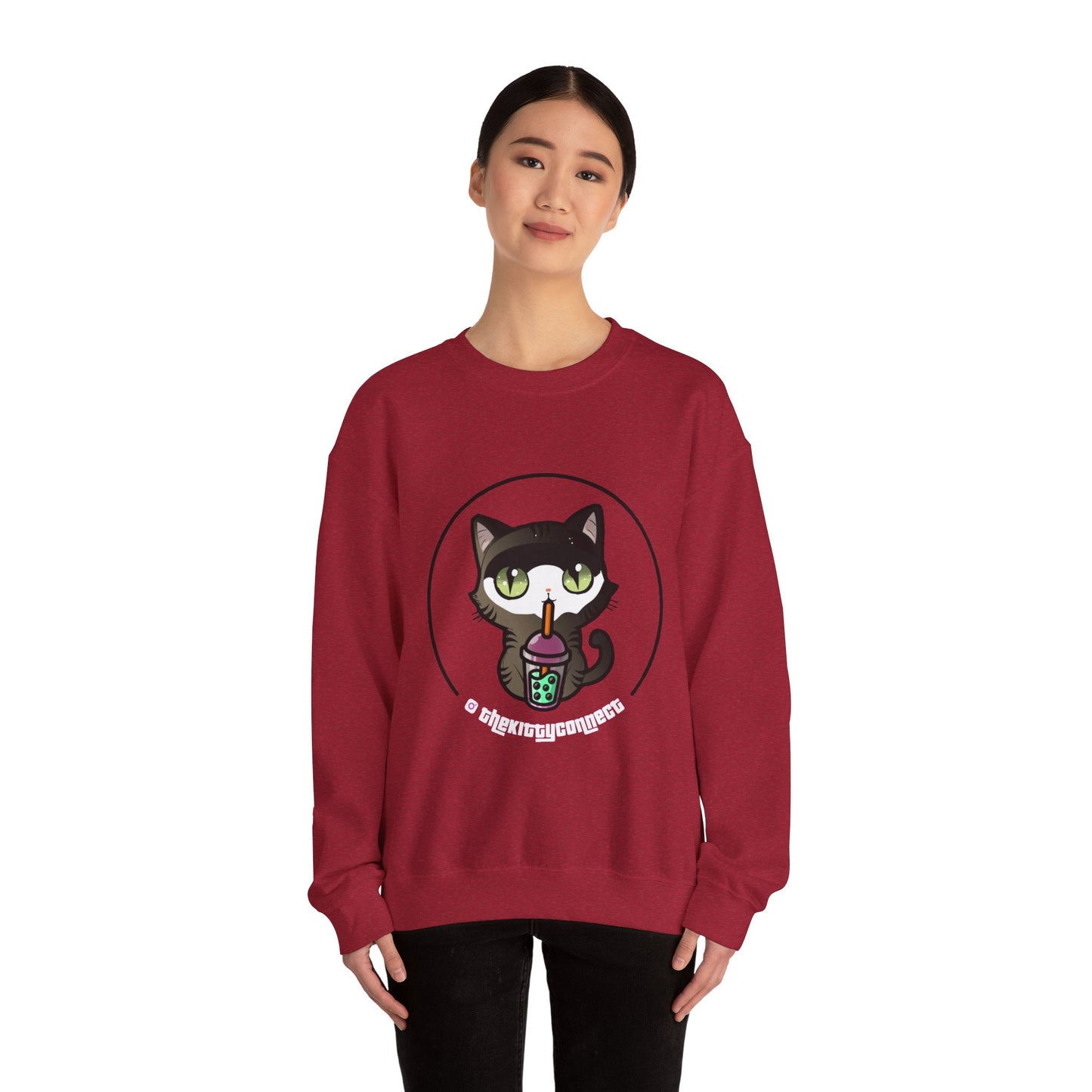 Kitty Bobba Tea Sweatshirt The Kitty Connect