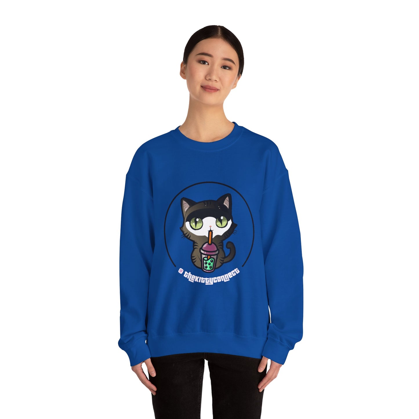 Kitty Bobba Tea Sweatshirt The Kitty Connect