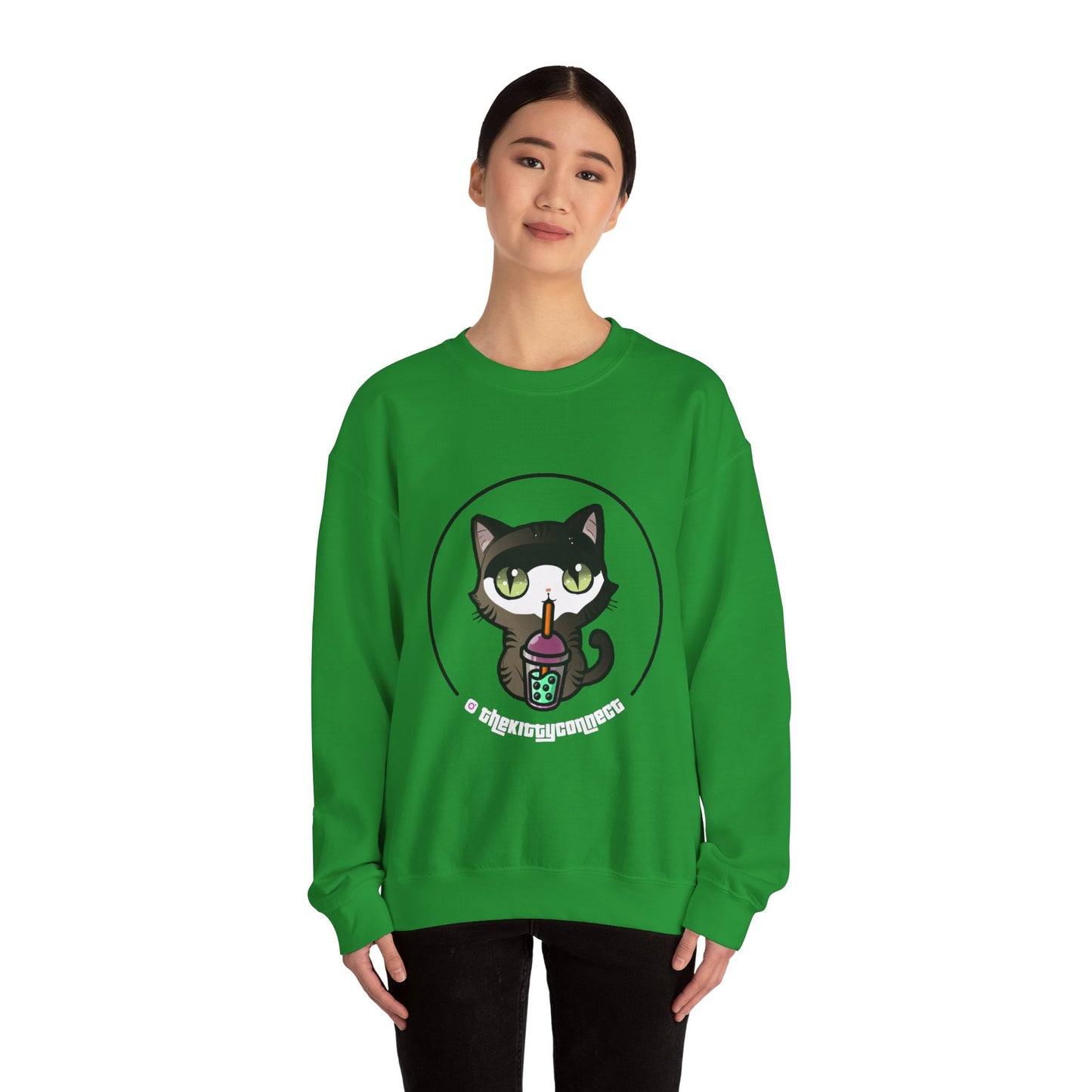 Kitty Bobba Tea Sweatshirt The Kitty Connect