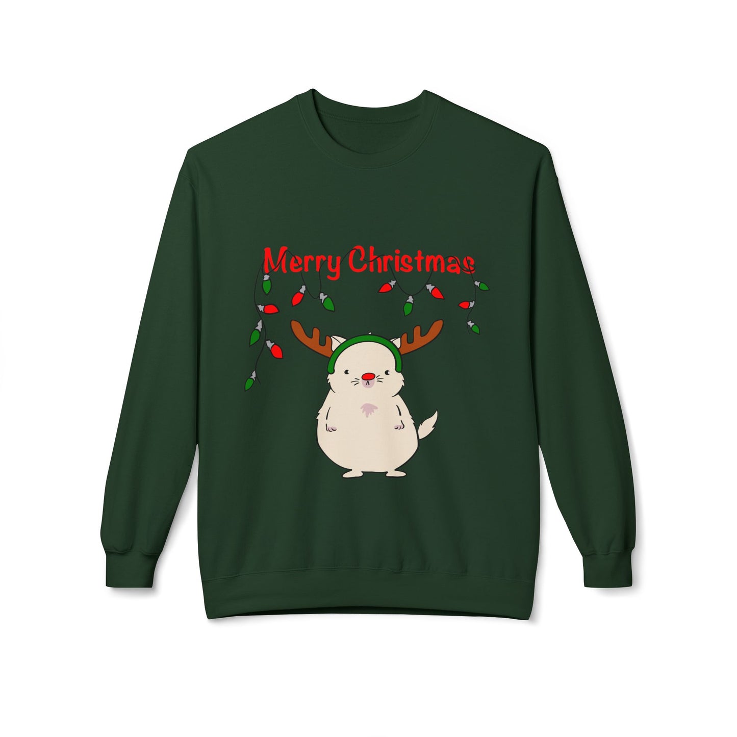 Christmas Rudolph Funny Cat Sweatshirt