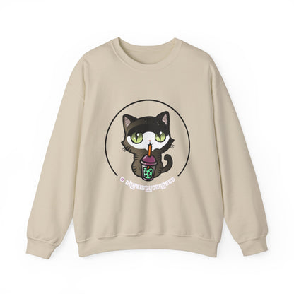 Kitty Bobba Tea Sweatshirt The Kitty Connect