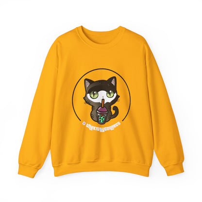 Kitty Bobba Tea Sweatshirt The Kitty Connect