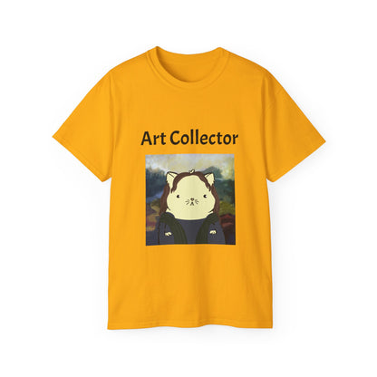 Mona Lisa Fat Cat Unisex Ultra Cotton Tee