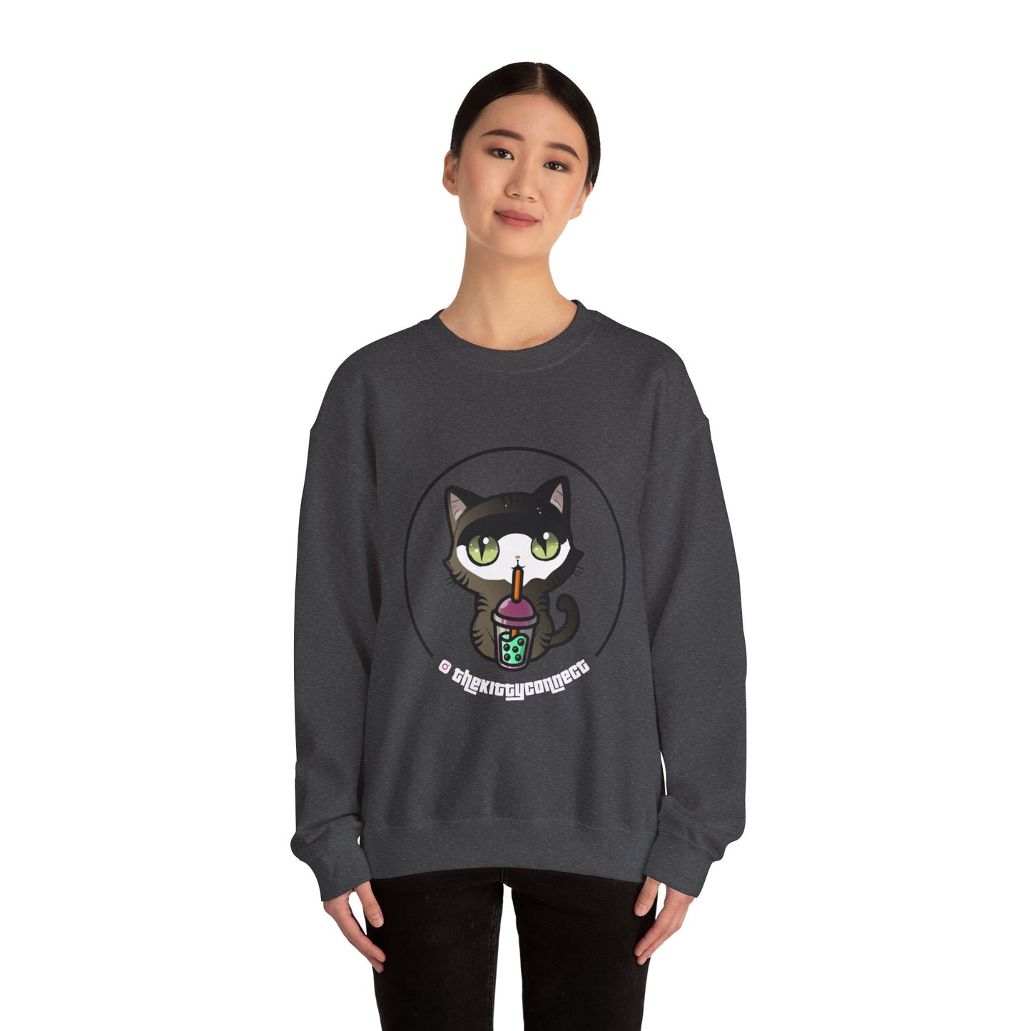 Kitty Bobba Tea Sweatshirt The Kitty Connect