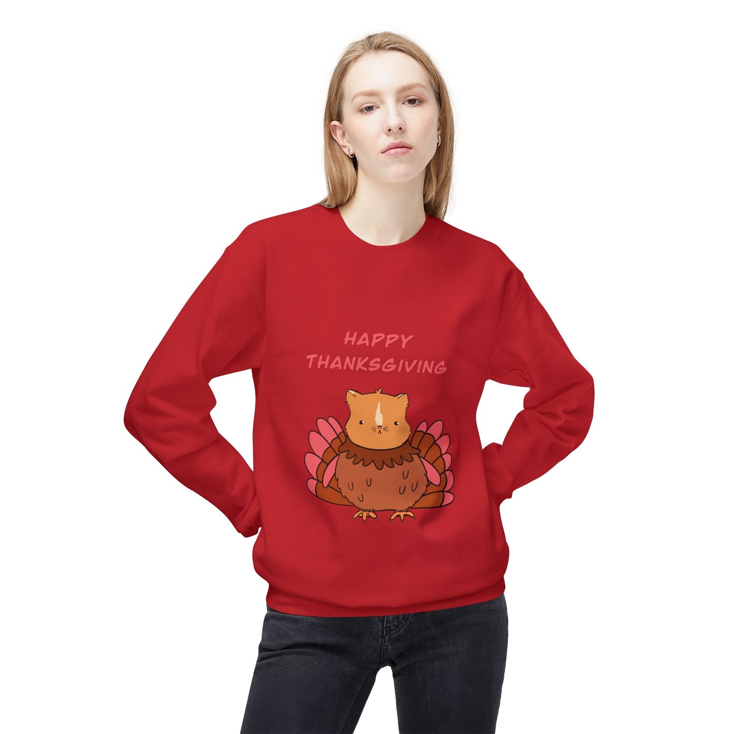 Thanksgiving Cat Sweatshirt