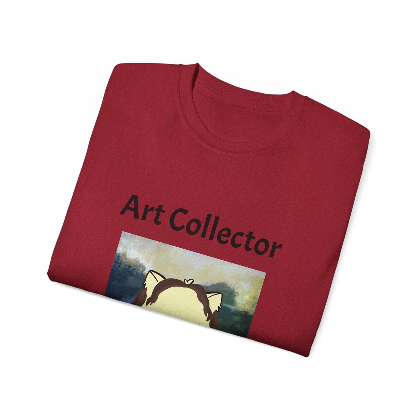 Mona Lisa Fat Cat Unisex Ultra Cotton Tee