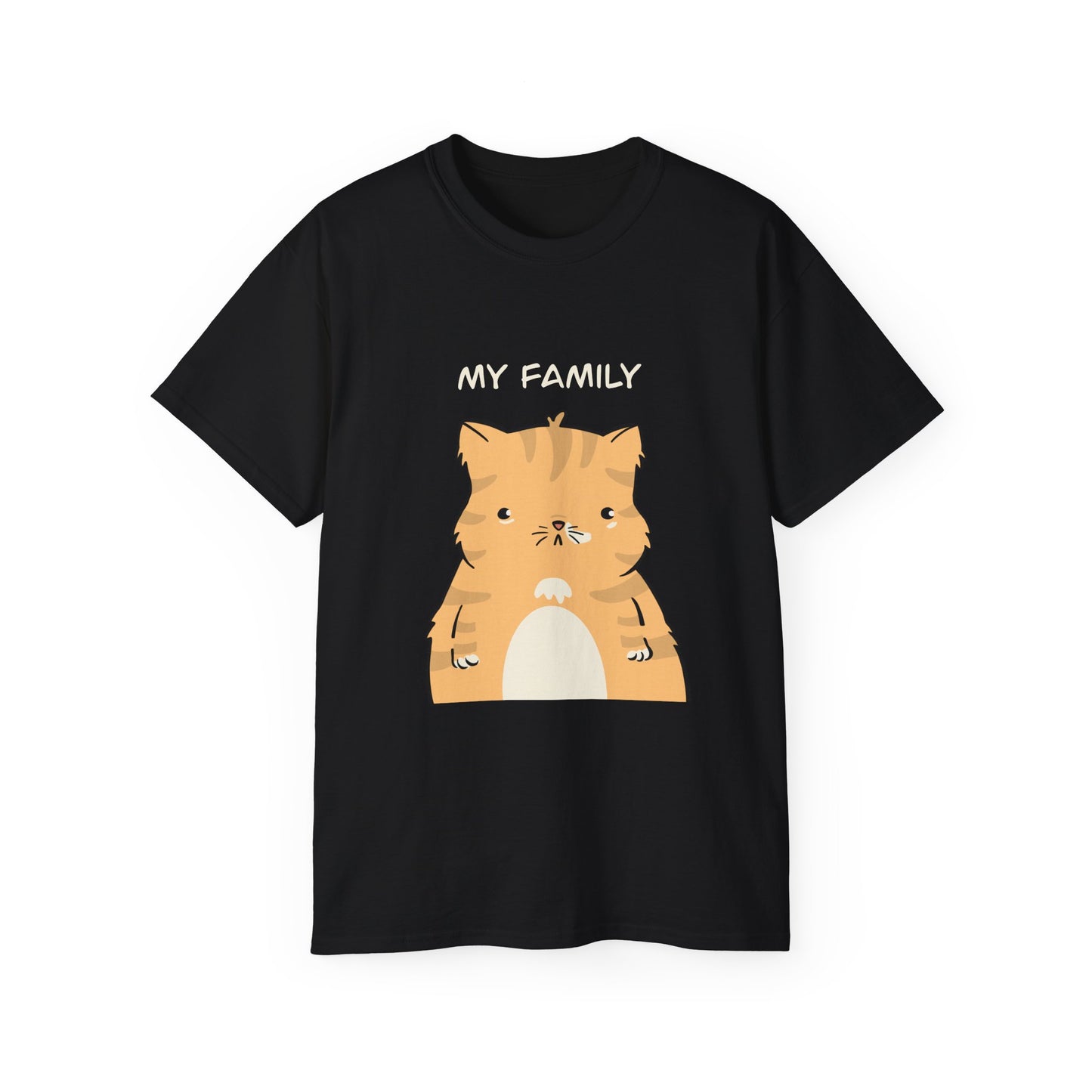 My Family Cat Unisex Ultra Cotton Tee