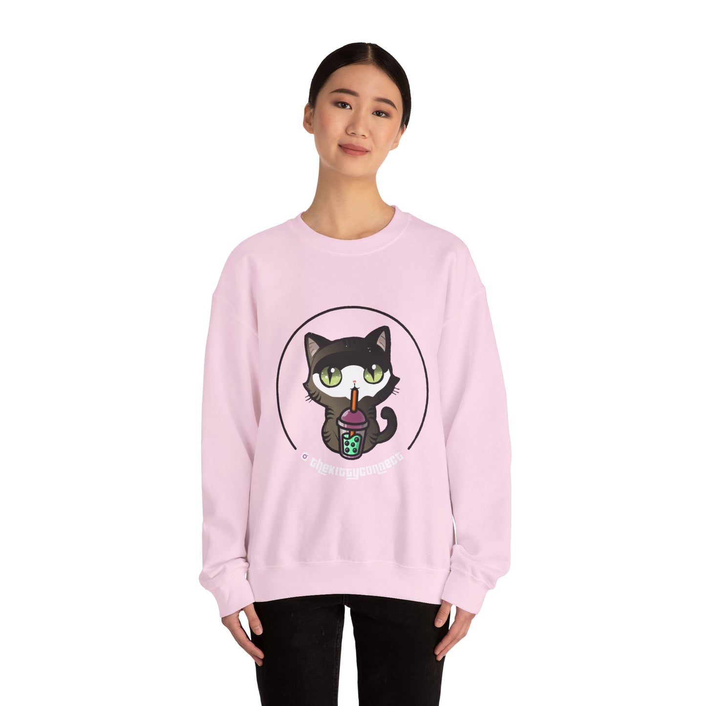 Kitty Bobba Tea Sweatshirt The Kitty Connect