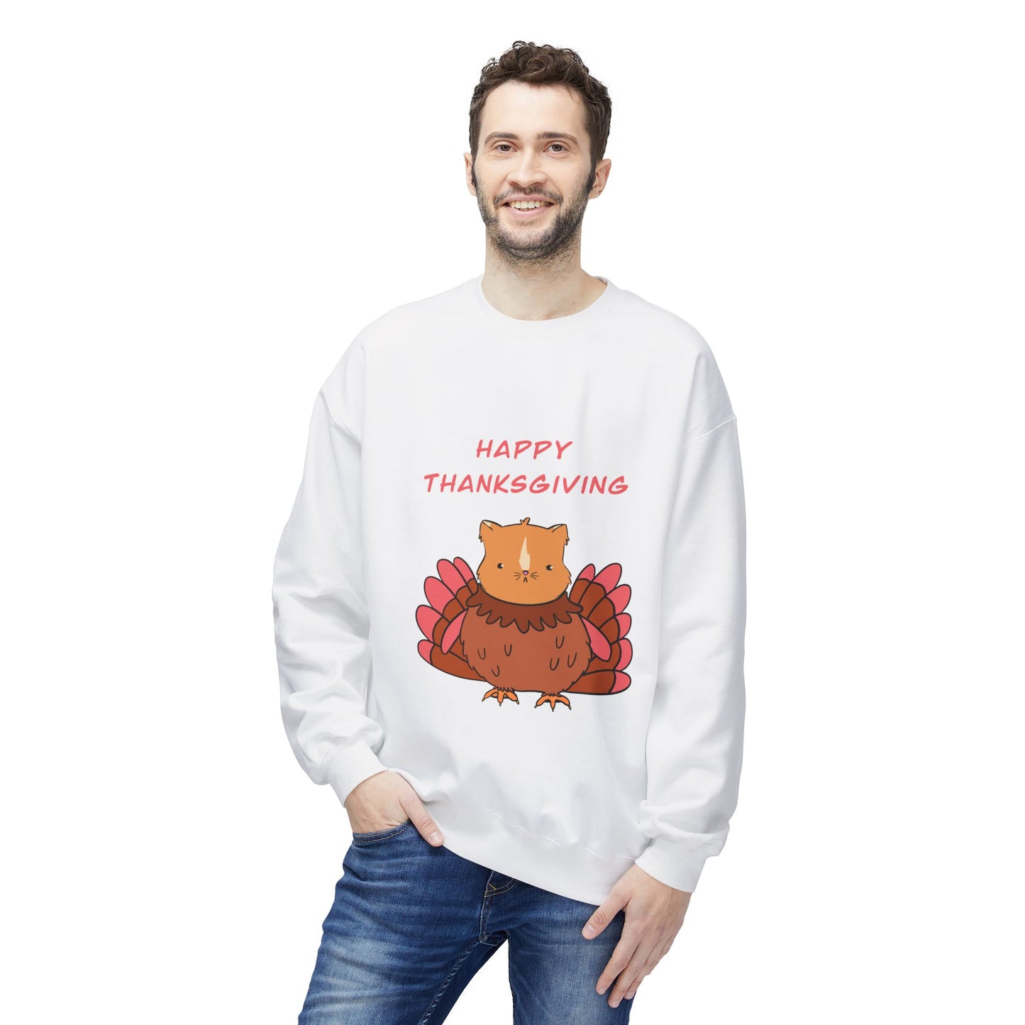 Thanksgiving Cat Sweatshirt