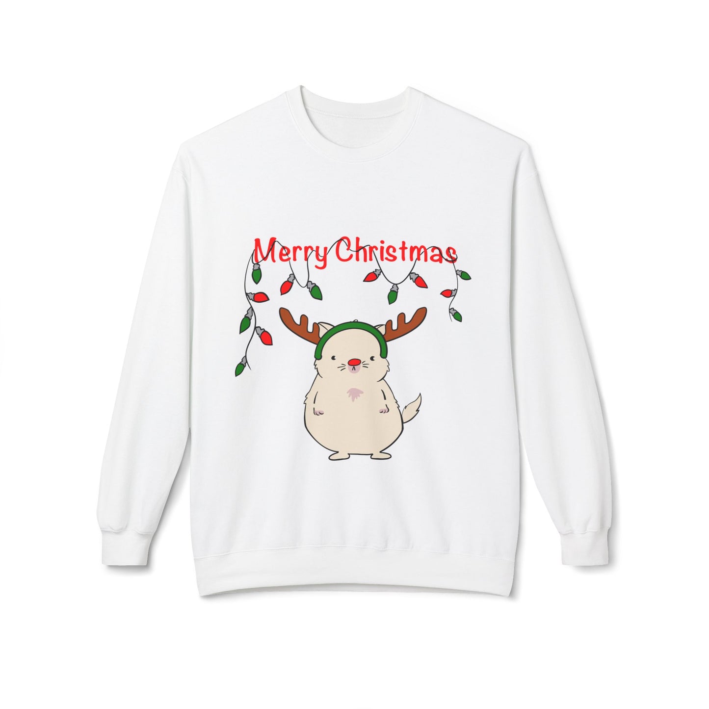 Christmas Rudolph Funny Cat Sweatshirt