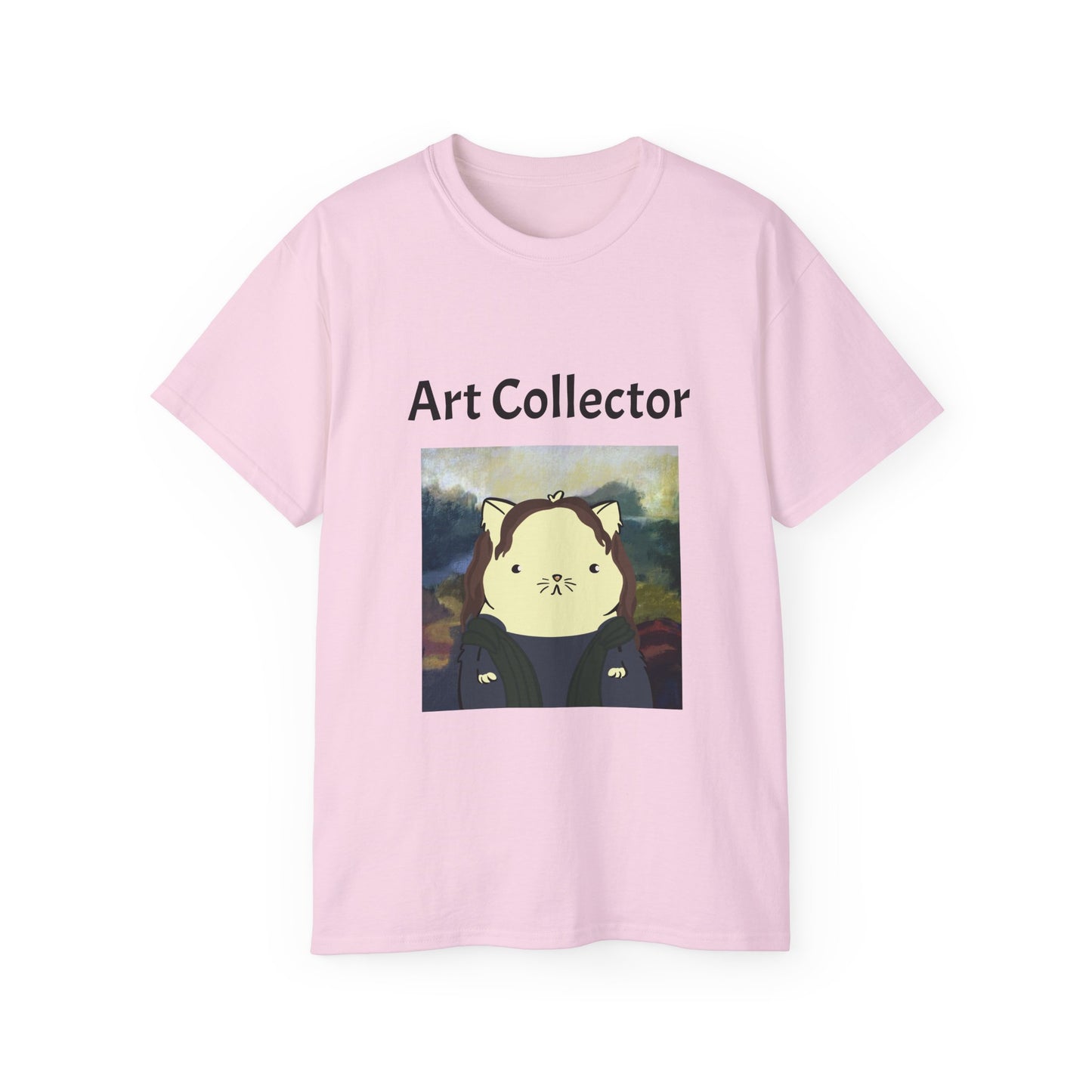 Mona Lisa Fat Cat Unisex Ultra Cotton Tee