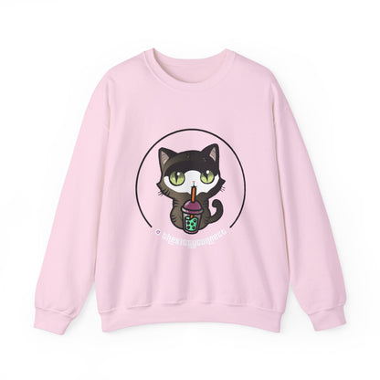 Kitty Bobba Tea Sweatshirt The Kitty Connect