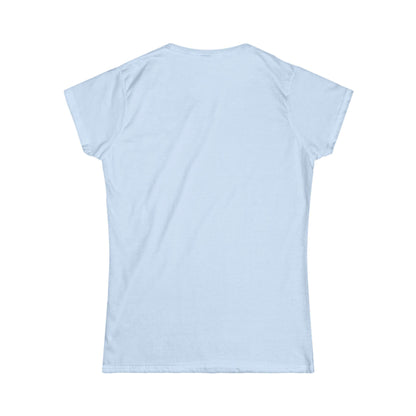 T-Shirt Women's Softstyle Cute Cat Quote for Cat Lovers Pawsitively Fabulous