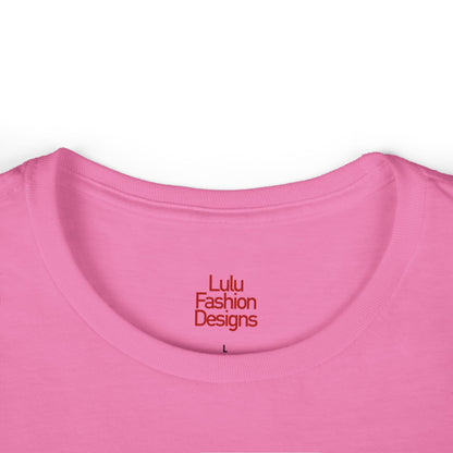 T-Shirt Women's Softstyle Cute Cat Quote for Cat Lovers Pawsitively Fabulous